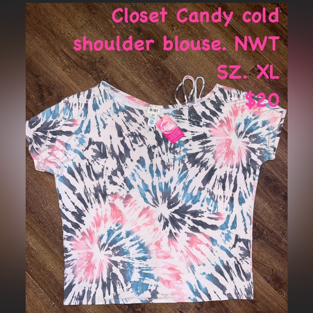 Cold shoulder blouse